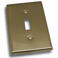 Residential Essentials Single Toggle Switch Plate- Satin Nickel 10813SN
